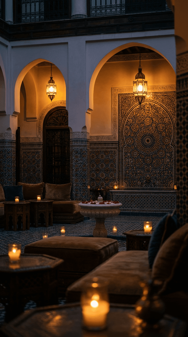 Luxurious Riad Background
